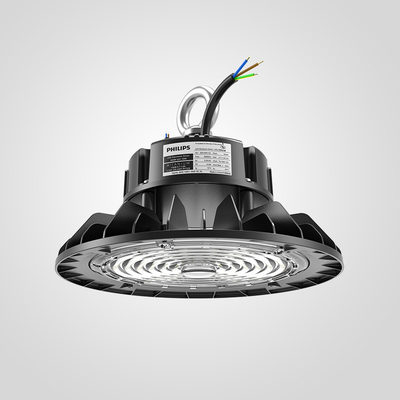 comprare 200W High Bay LED Light con Loop Hanging Mount 1-10V DALI2 Controllo Temperatura di vari colori fabbricazione online