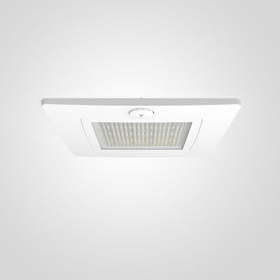 comprare Lampada a LED per pensilina con tensione di ingresso AC100-277V, dimensioni del corpo illuminante L470*W470*H150mm ed efficienza energetica del 90% fabbricazione online