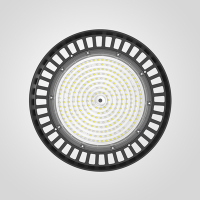 comprare Luce LED industriale con grado di resistenza all'acqua IP65 e colore nero RAL 9017 fabbricazione online