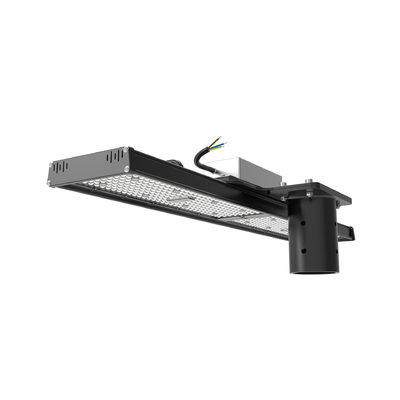 comprare Aluminum Alloy Linear High Bay RAL 9017 Black Standard Colour and CRI 80 Optional for Your Requirements fabbricazione online