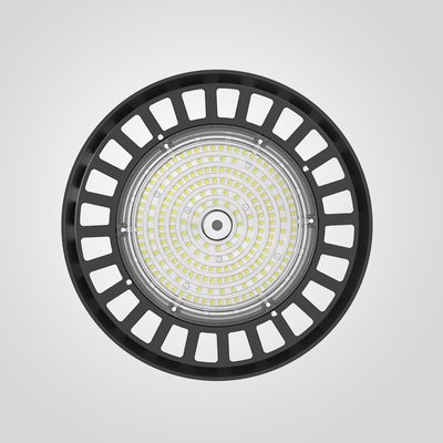 160lm/w Alta efficienza LED High Bay Light per aree a soffitto alto in RAL 9017 Nero