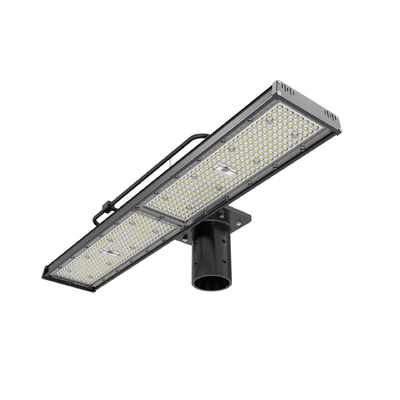 Alta CRI 80 opzionale lineare LED High Bay Light per il montaggio a palo in RAL 9017 Nero